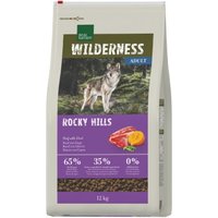 REAL NATURE WILDERNESS croquettes pour chien adulte Rocky Hills, bœuf et chèvre 2x12 kg