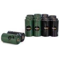 Lionto 300 Hundekotbeutel, schwarz/grün
