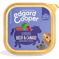 Edgard & Cooper Barquette Chien Adulte Bœuf canard 11x150 g