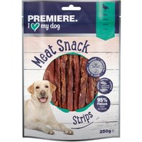 PREMIERE Meat Snack Stripes pour chien, Canard 250 g