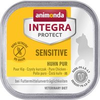 animonda Integra Protect nourriture humide chat, adulte, Sensitive Pur poulet 16x100 g