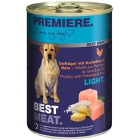 PREMIERE Best Meat Light Geflügel & Reis 12x400 g
