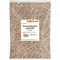 Supravit Sonnenblumenkerne geschält - Ganzjahresfutter für Wildvögel 2,5 kg