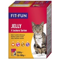 FIT+FUN FIT + FUN Adult Jelly 4 Sorten 12x100g