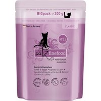 Catz finefood Nourriture humide chat Classic Adult N° 11 agneau et lapin 24x300 g
