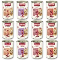 animonda Carny pâtée pour chat adulte, lot mixte sélection de viandes 12x400 g Pack mix 1