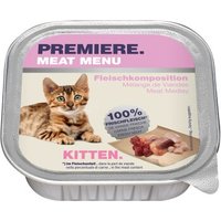 PREMIERE Meat Menu Kitten Vleessamenstelling 64x100 g
