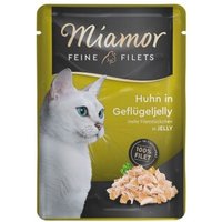Miamor Feine Filets in Jelly Huhn in Geflügeljelly 24x100 g