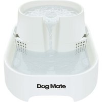 Cat Mate Dog Mate Großer zweistufiger Trinkbrunnen für Haustiere, sechs Liter, Weiß (385E)