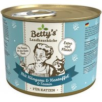 Betty's Landhausküche mit Känguru & Kartoffel 6 x 200g für Katze