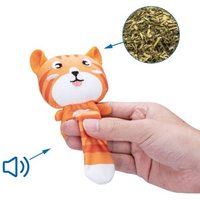 nobleza Katzen Spielzeug Plüsch Katze mit Katzenminze