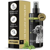 Peticare natürliches Trocken-Shampoo für Hunde, stressfreie Wäsche ohne Wasser