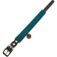 wildfang-hundehalsband-meergefluester-aus-biothane-mit-paracord-dunkles-tuerkis-l-xl
