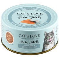 CAT'S LOVE CAT’S LOVE FILET Pur Saumon 6x100 g