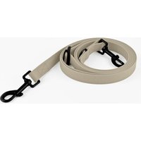 THE DOG IDEA Umhängeleine aus Biothane Taupe M