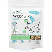 Dr. SAM Premium Veggie Bites - vegetarischer Gemüsesnack für Hunde mit Spirulina und Buchweizen