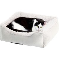 Wallace & Jones Katzenbett MAYFAIR silber/ grau