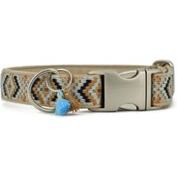 THE DOG IDEA Boho-Chic Halsband Mokka