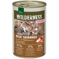 REAL NATURE WILDERNESS Nassfutter Katze, Kitten Wide Savannah, Lamm und Wildschwein 6x400 g REAL NATURE WILDERNESS Nassfutter Katze, Kitten Wide Savannah, Lamm und Wildschwein 6x400 g