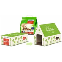 Cat's Best actie - Original kattenbakvulling 4,3 kg + Katzenhaus