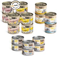 Dogs'n Tiger Dogs’n Tiger Adult Katzenfutter, Nassfutter, Mixpaket Lecker Hühnchen!