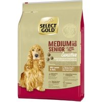 SELECT GOLD Sensitive Croquettes Chien Senior Medium Agneau et riz 4 kg
