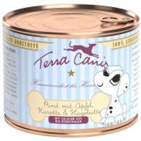 Terra Canis puppy 12 x 200 g Rundvlees met appel, wortel en rozenbottel 12x200 g
