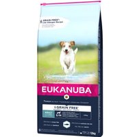 EUKANUBA getreidefrei mit Fisch für kleine und mittelgroße Rassen 12 kg
