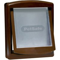 PetSafe 2-drożne drzwiczki dla zwierząt domowych brązowe S