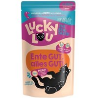 Lucky Lou Nassfutter Katze Adult Ente & Geflügel 32x125 g