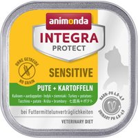animonda Integra Protect nourriture humide chat, adulte, Sensitive Dinde et pommes de terre 16x100 g