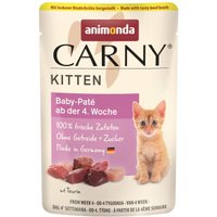animonda Carny nourriture humide pour chaton, pâté pour bébé 12x85 g