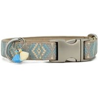 THE DOG IDEA Boho-Chic Halsband Sky M