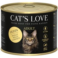 CAT'S LOVE nat kattenvoer Adult kip 12x200 g