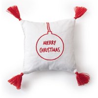 Aumüller Joyeux Noël coussin de jeu pour chat blanc