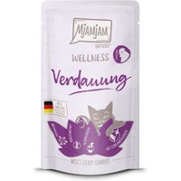 MjAMjAM nourriture humide pour chat adulte, digestion bien-être 12x125 g Poulet
