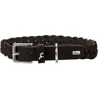 Hunter Halsband Solid Education Special schwarz 55 cm