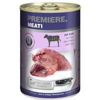 PREMIERE Meati nourriture humide pour chien, adulte Veau 6x400 g