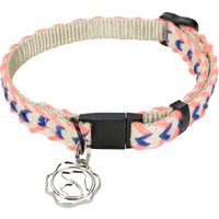 more LIFESTYLEPETS Collier Chat Nylon bleu/rose