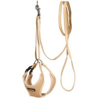 Kerbl puppy tuigje met riem beige 24 - 44 cm/10 mm