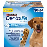 DentaLife PURINA Snacks soins dentaires pour chien Gros paquet Maxi 72 pcs