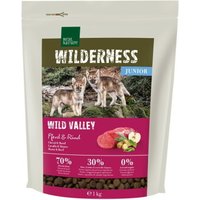 REAL NATURE WILDERNESS croquettes pour chien, junior, Wild Valley, cheval et bœuf 1 kg