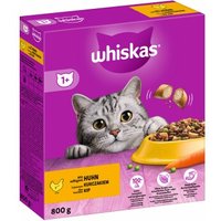 Whiskas 1+ Adult Trockenfutter 800g Huhn