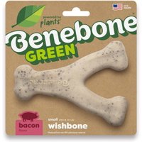 Benebone Green Wishbone Small Dog Chew Toy