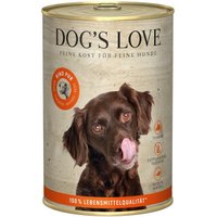 DOG'S LOVE Adult Puur vlees B.A.R.F. Rund 6x400 g