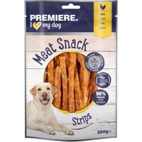 PREMIERE Meat Snack Stripes pour chien, Poulet 250 g