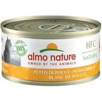 Almo nature HFC Natural nourriture humide pour chat Poitrine de poulet 48x70 g