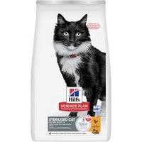 Hill's Croquettes pour chat Science Plan, Mature Adulte, Stérilisé, au poulet 3 kg