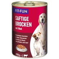 FIT+FUN Saftige Brocken Rind 6x400 g