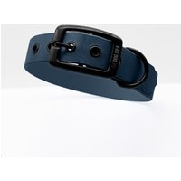 THE DOG IDEA Biothane Halsband Navy Schwarz S